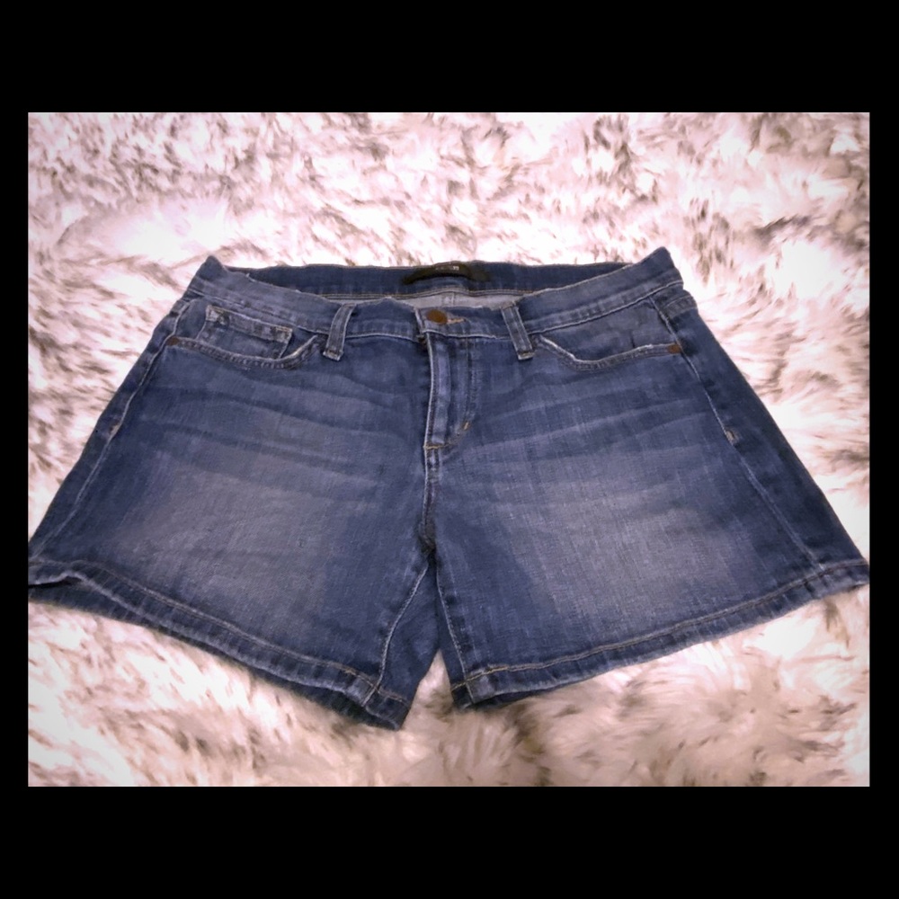 Dark Blue Jean Shorts